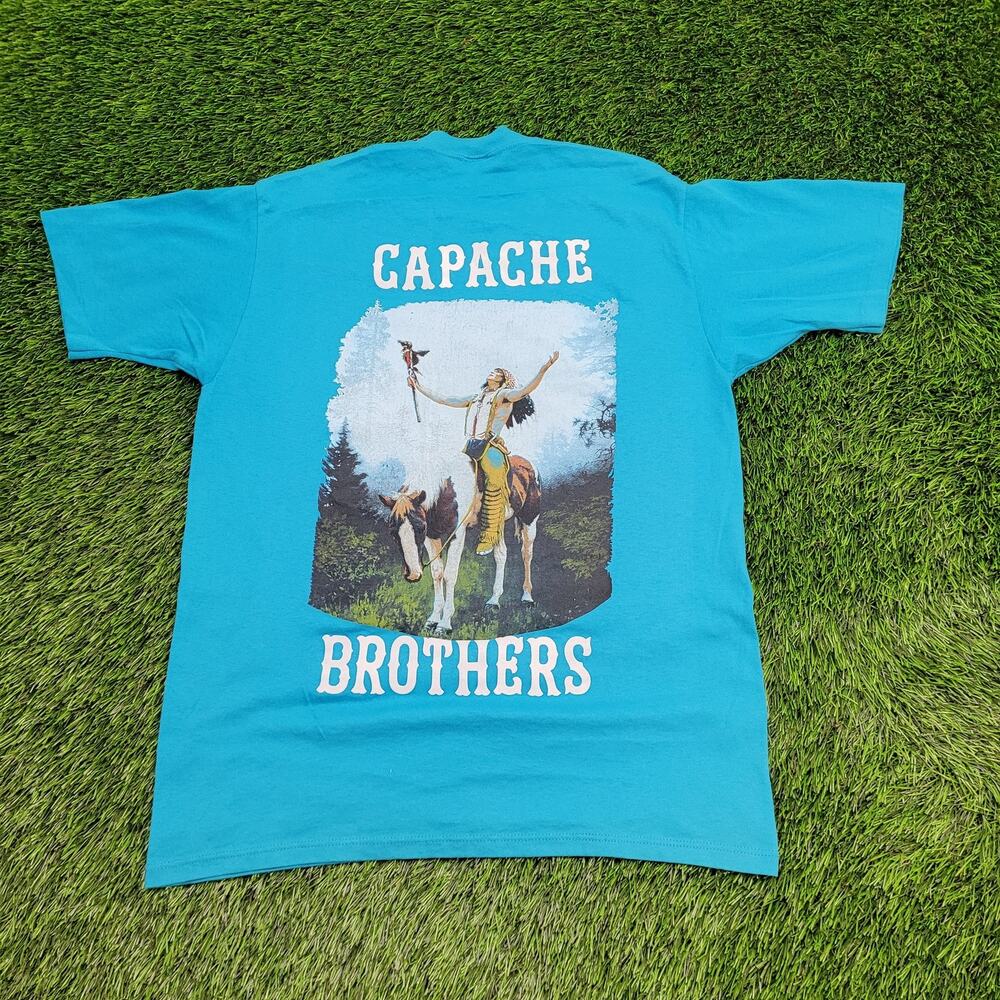 Vintage 80s Native-American Shirt S/M 20x26 Capache Brothers
